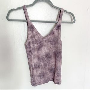 AE SOFT & SEXY TIE-DYE RIBBED CROP